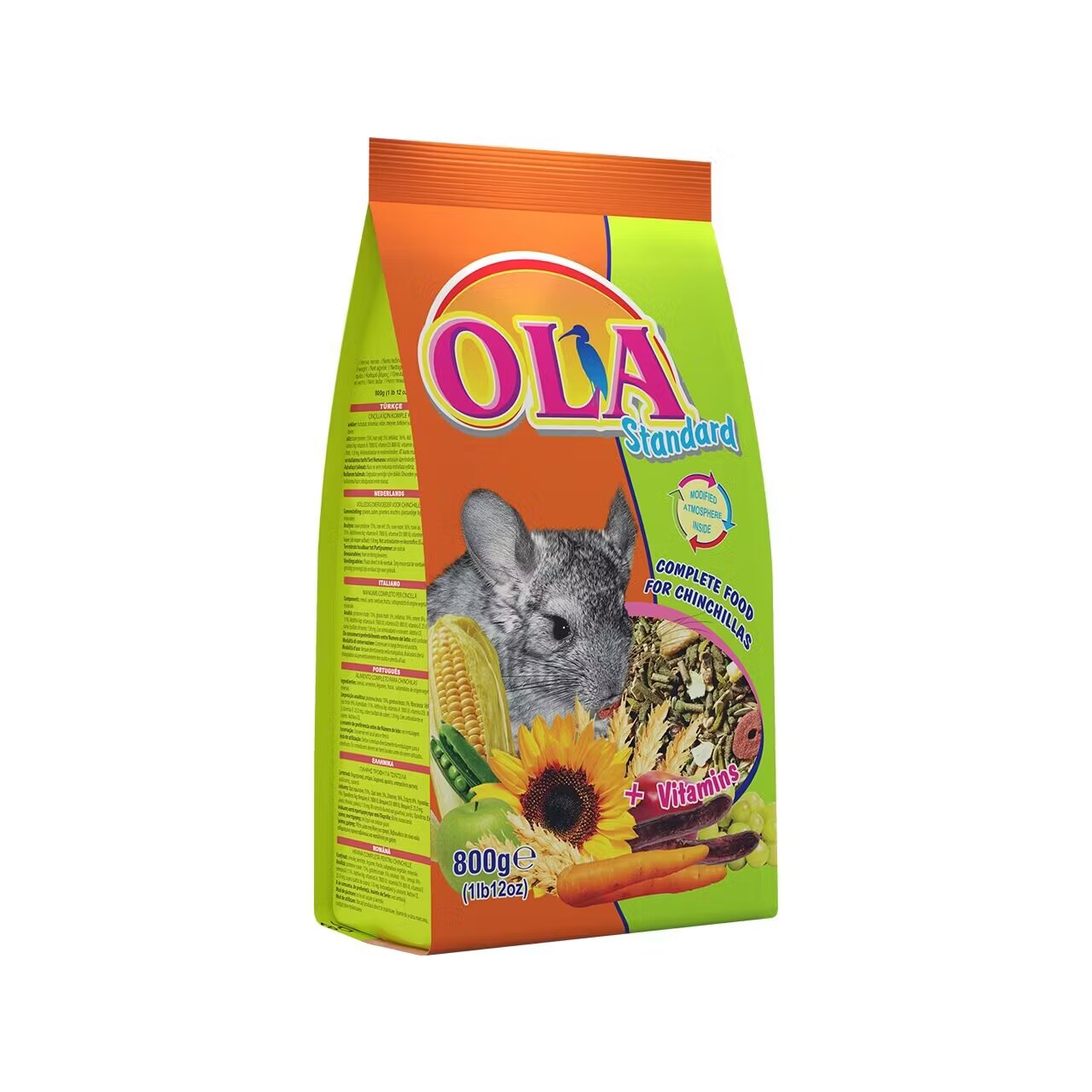 Agromarket International LTD Hrana completa OLA pentru Chinchilla 800 g