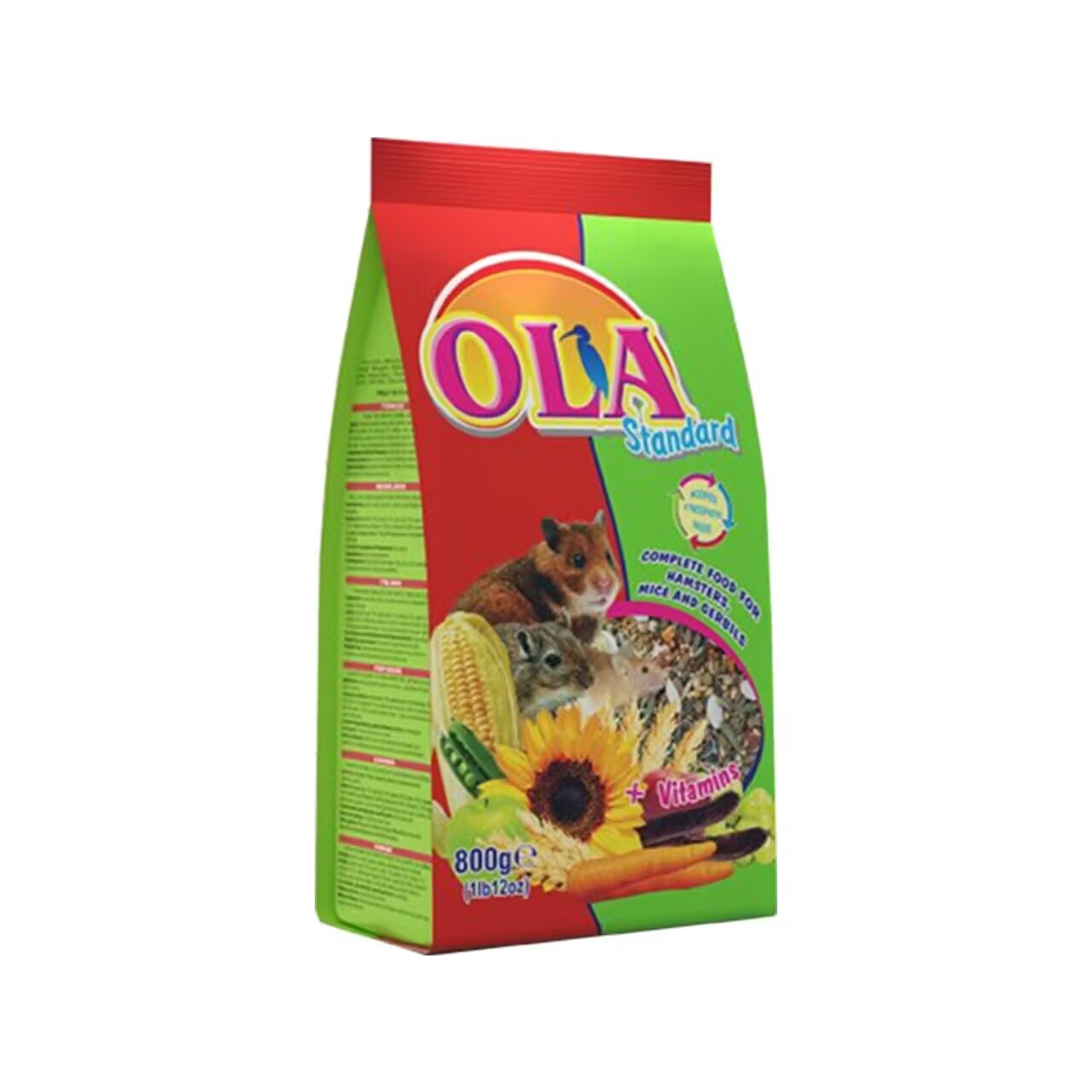 Agromarket International LTD Hrana completa OLA pentru Hamsteri Soareci si Gerbili 800 g