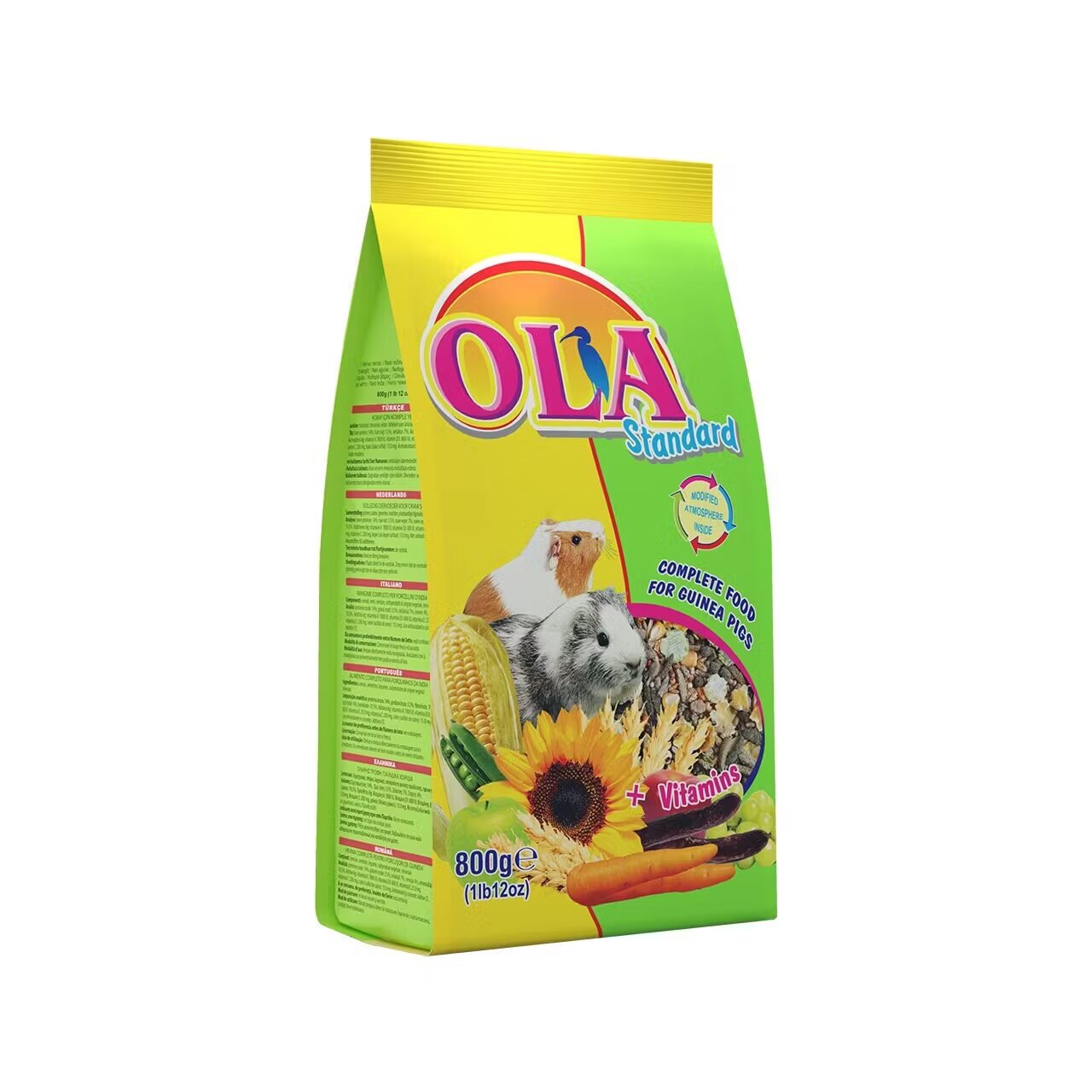Agromarket International LTD Hrana completa OLA pentru Porcusori de Guinea 800 g