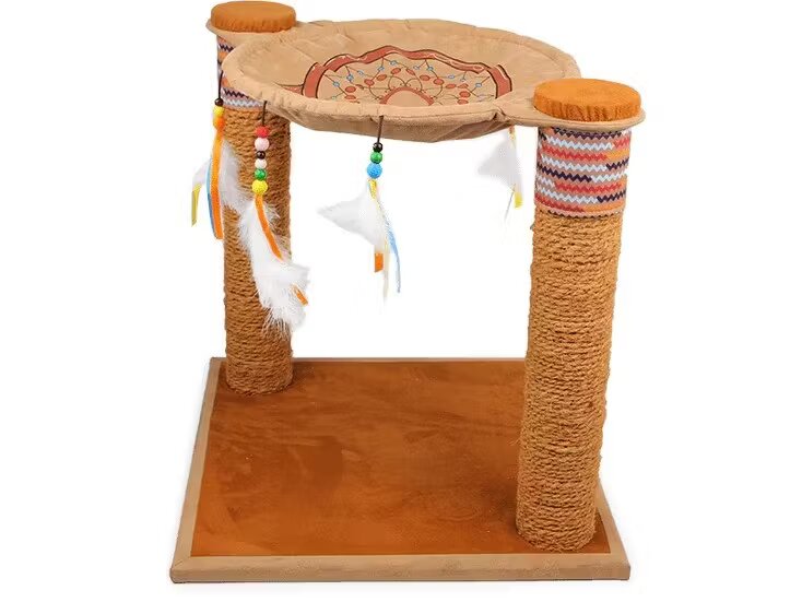 All For Paws Hamac Sisal Dream Catcher pentru Pisici 50x50x55 cm