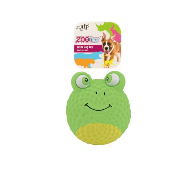 All For Paws Jucarie Bouncy Frog pentru caini 10x95x8 cm