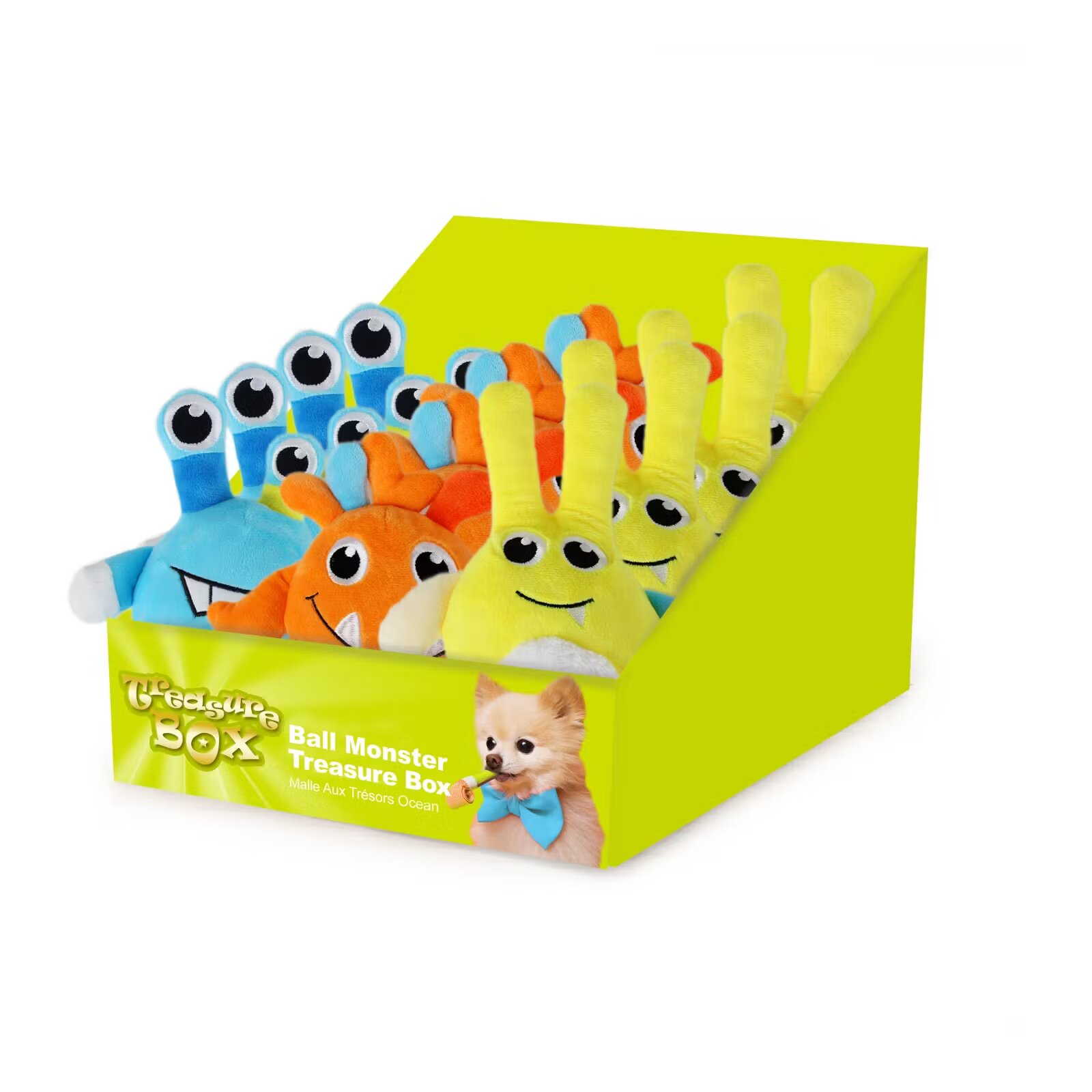 All For Paws Jucarie Monstrulet pentru Caini diverse culori