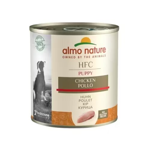 Almo Nature Hrana umeda caini HFC Puppy Conserva Pui 280 g