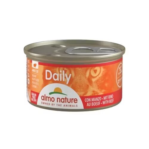 Almo Nature Hrana umeda pisici Daily Conserva Bucati Vita 85 g
