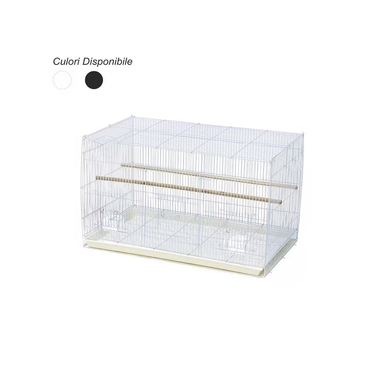 AMC Colivie Pasari Mari D610 Black/ White 76x45x45(H) cm