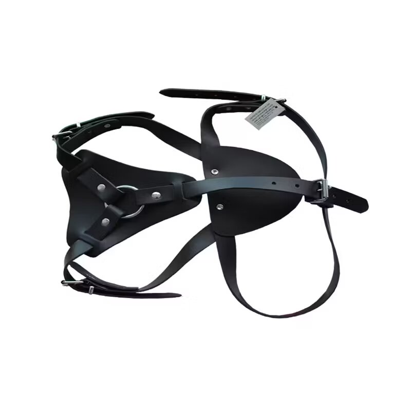 Antal Ham Piele Pentru Caini Nr.5 Sanie Negru 70-92cm/25mm