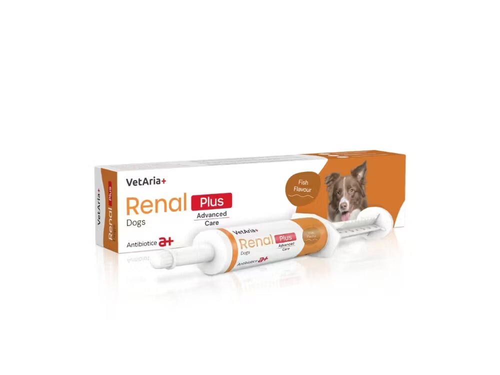 Antibiotice Iasi VetAria+ Renal Plus Caini pasta 60 ml