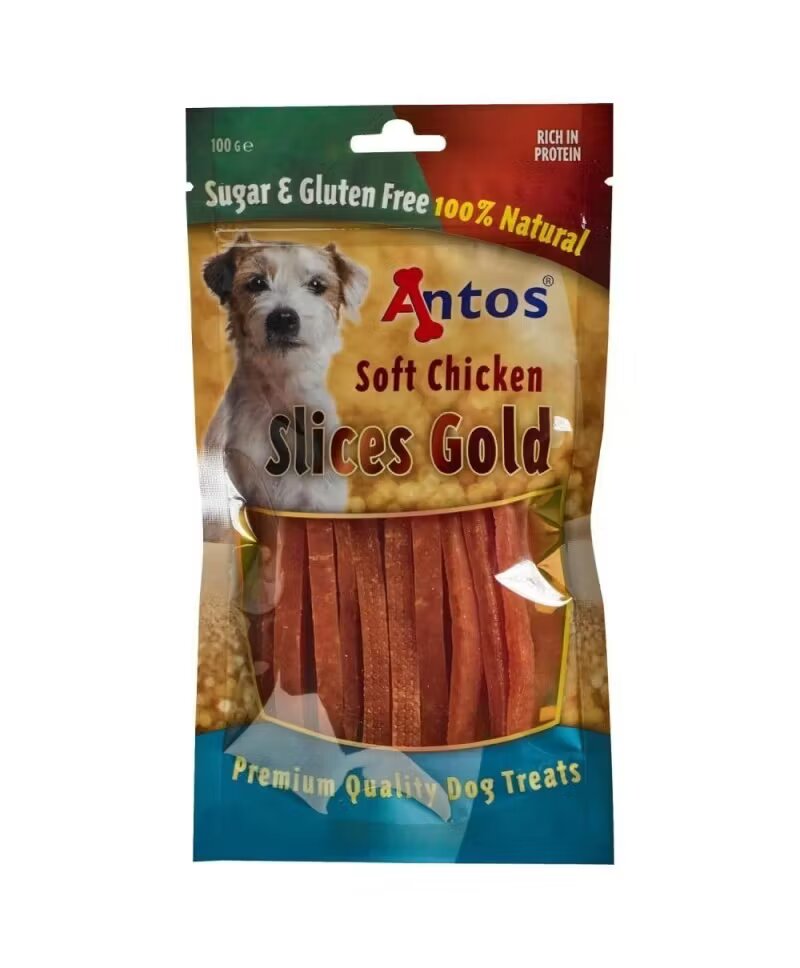Antos Recompense caini Slice Gold 100 g