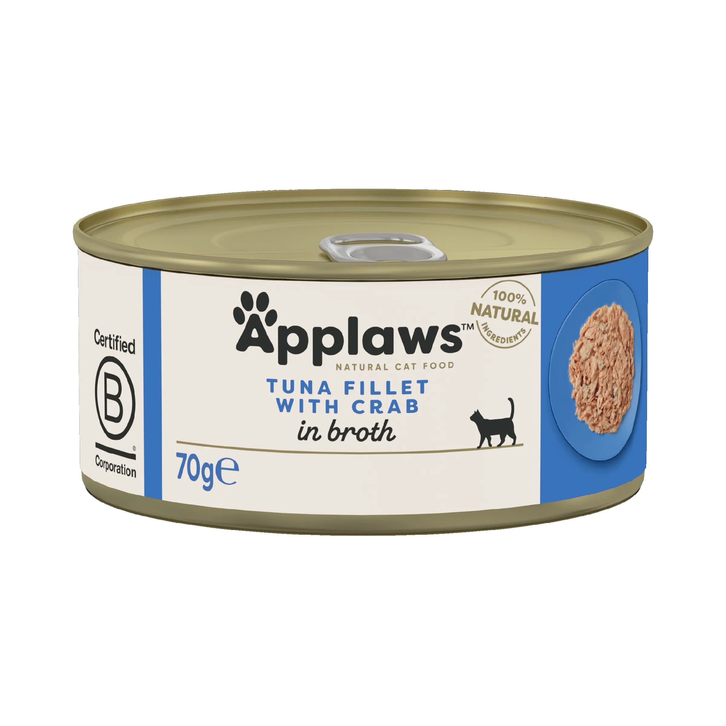 Applaws Chicken Tuna Fillet with Crab conserva 70 g