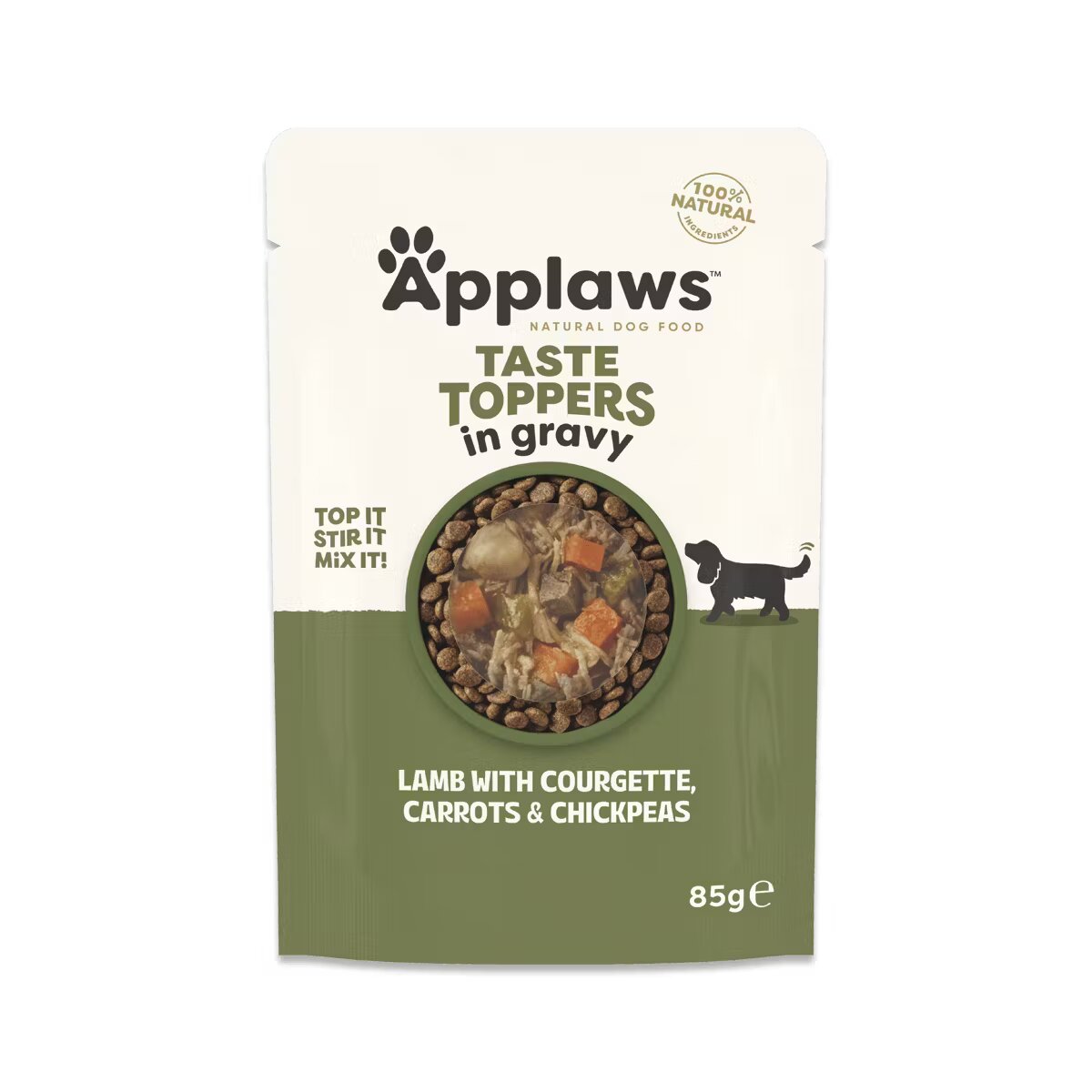 Applaws Hrana umeda caini Dog Taste Toppers Miel si Legume in sos 85 g