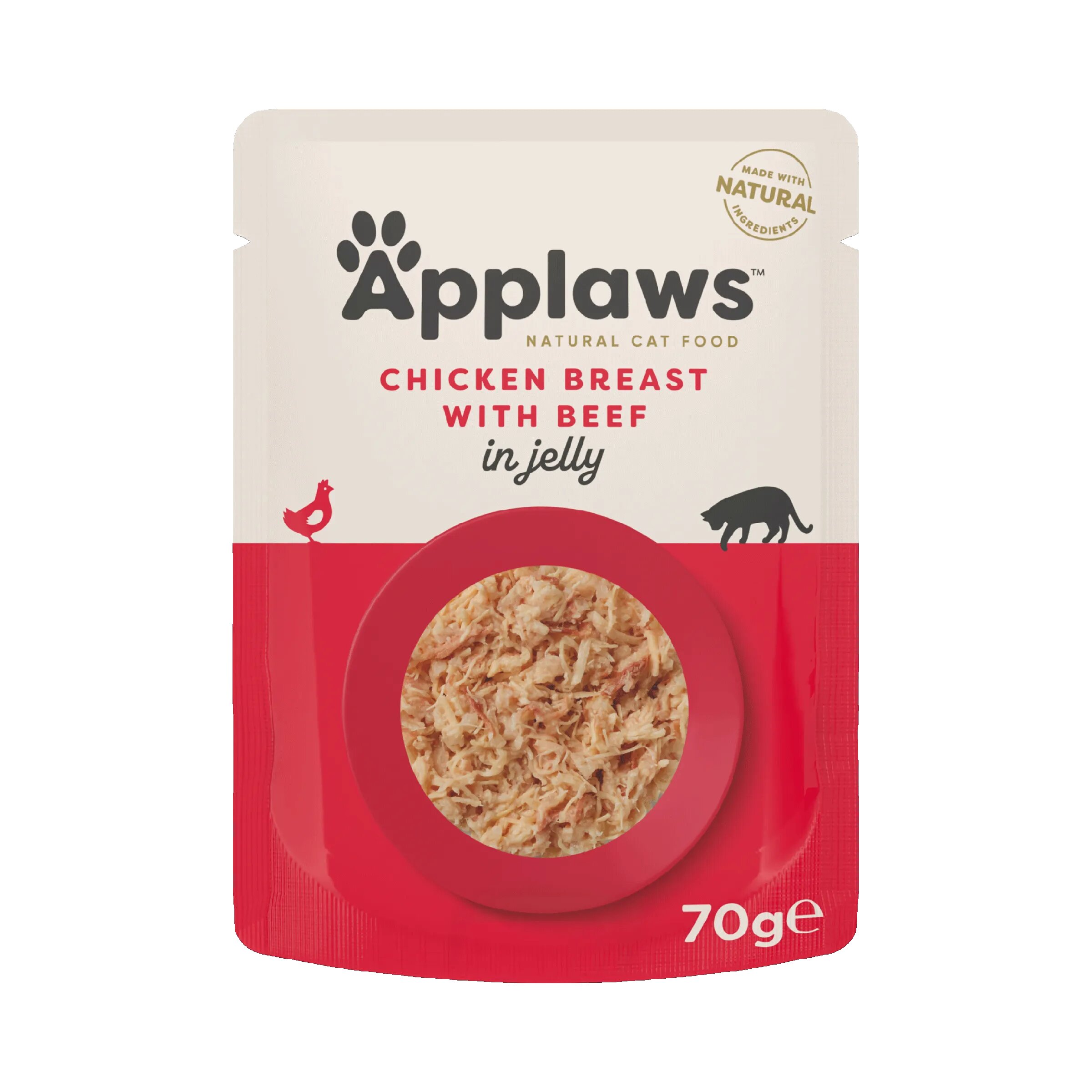 Applaws Hrana umeda pisici Cat File Pui si Vita in aspic 70 g
