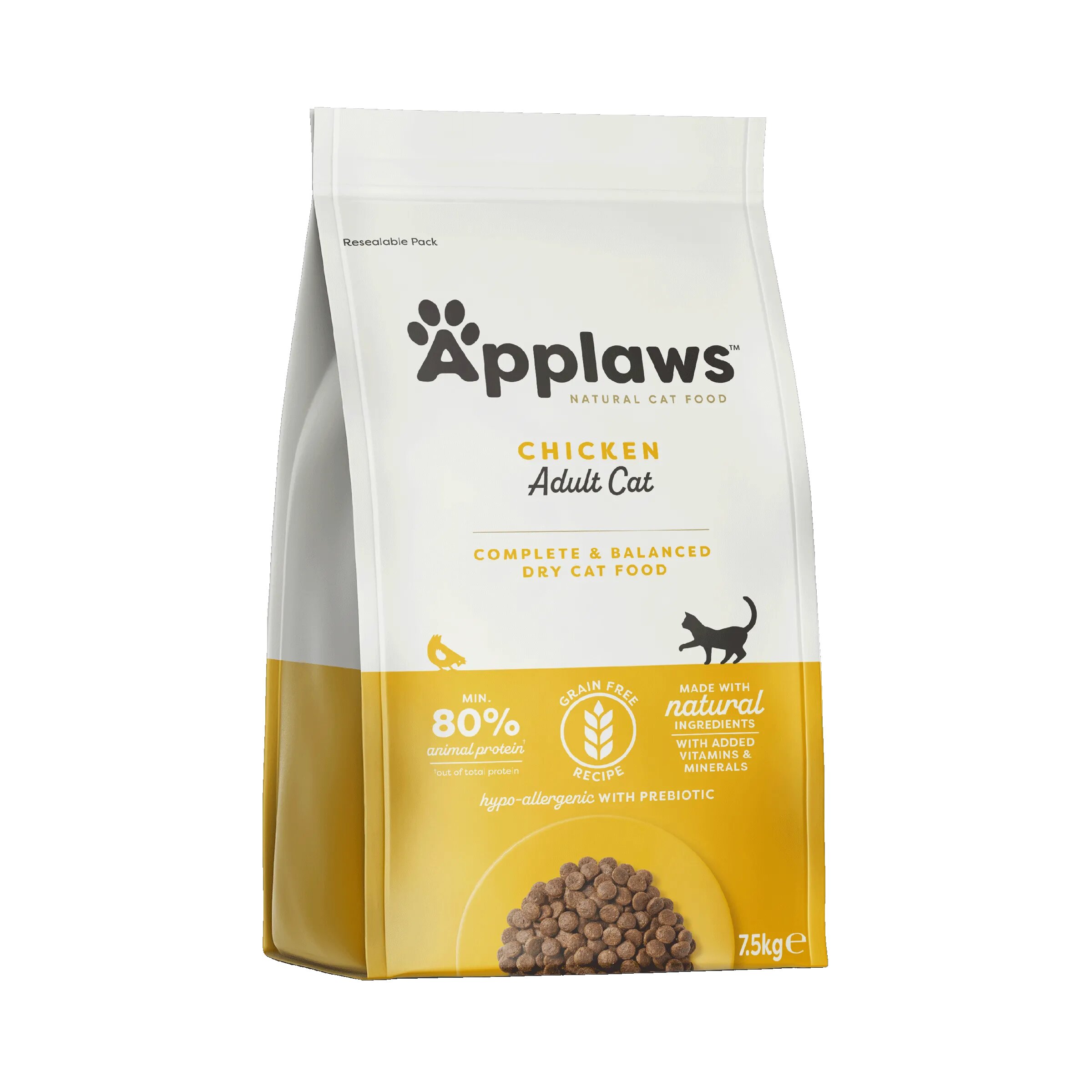 Applaws Hrana uscata pisici Cat Adult Cu Pui 7.5 kg