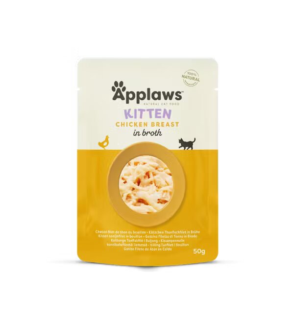 Applaws Kitten Chicken Breast in Broth plic 50 g