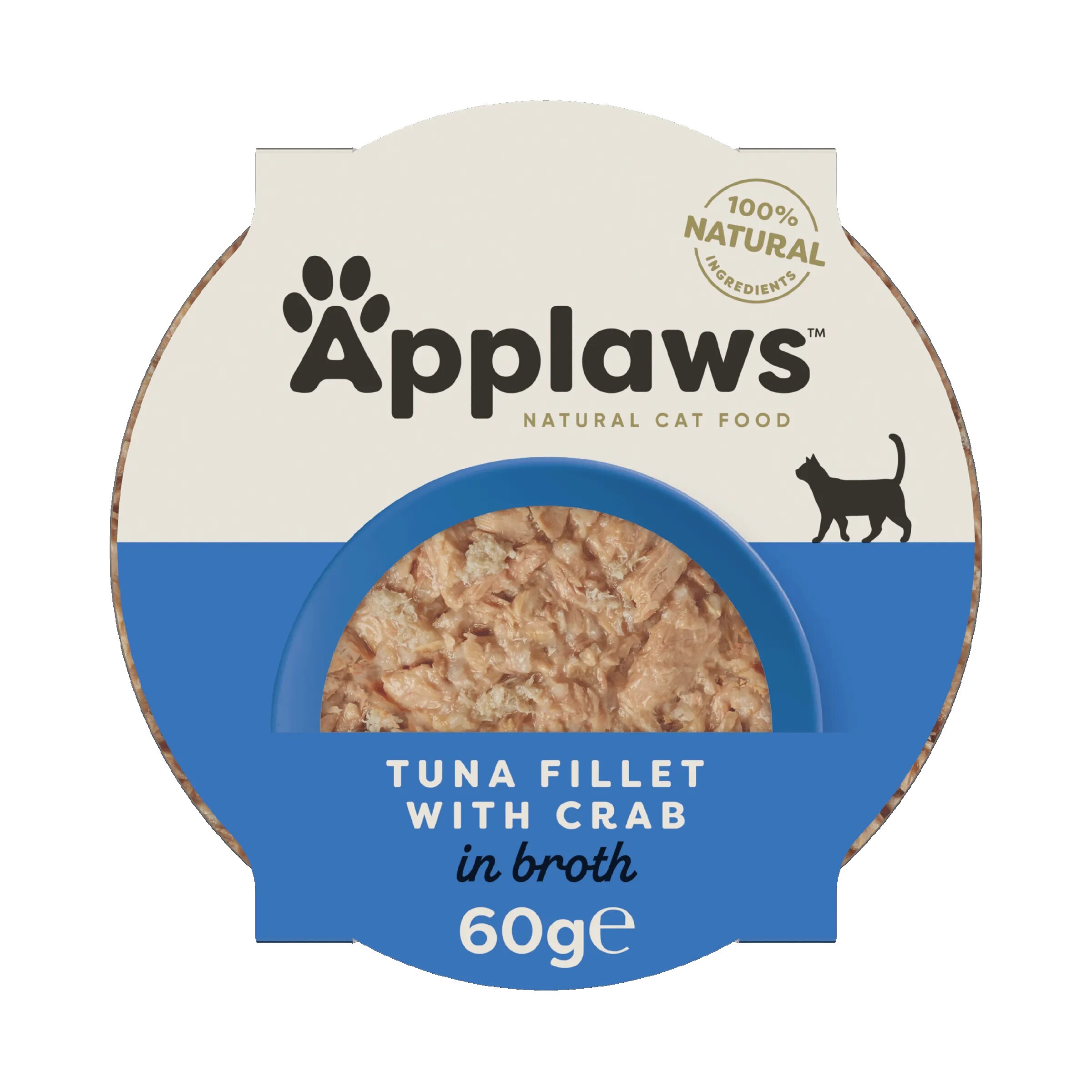 Applaws Succulent Tuna Fillet with Crab 60 g