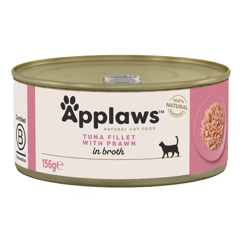 Applaws Tuna Fillet with Prawn conserva 156 g