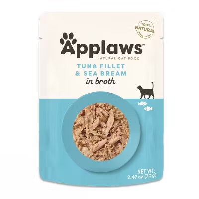 Applaws Tuna Fillet with Sea Bream plic 70 g