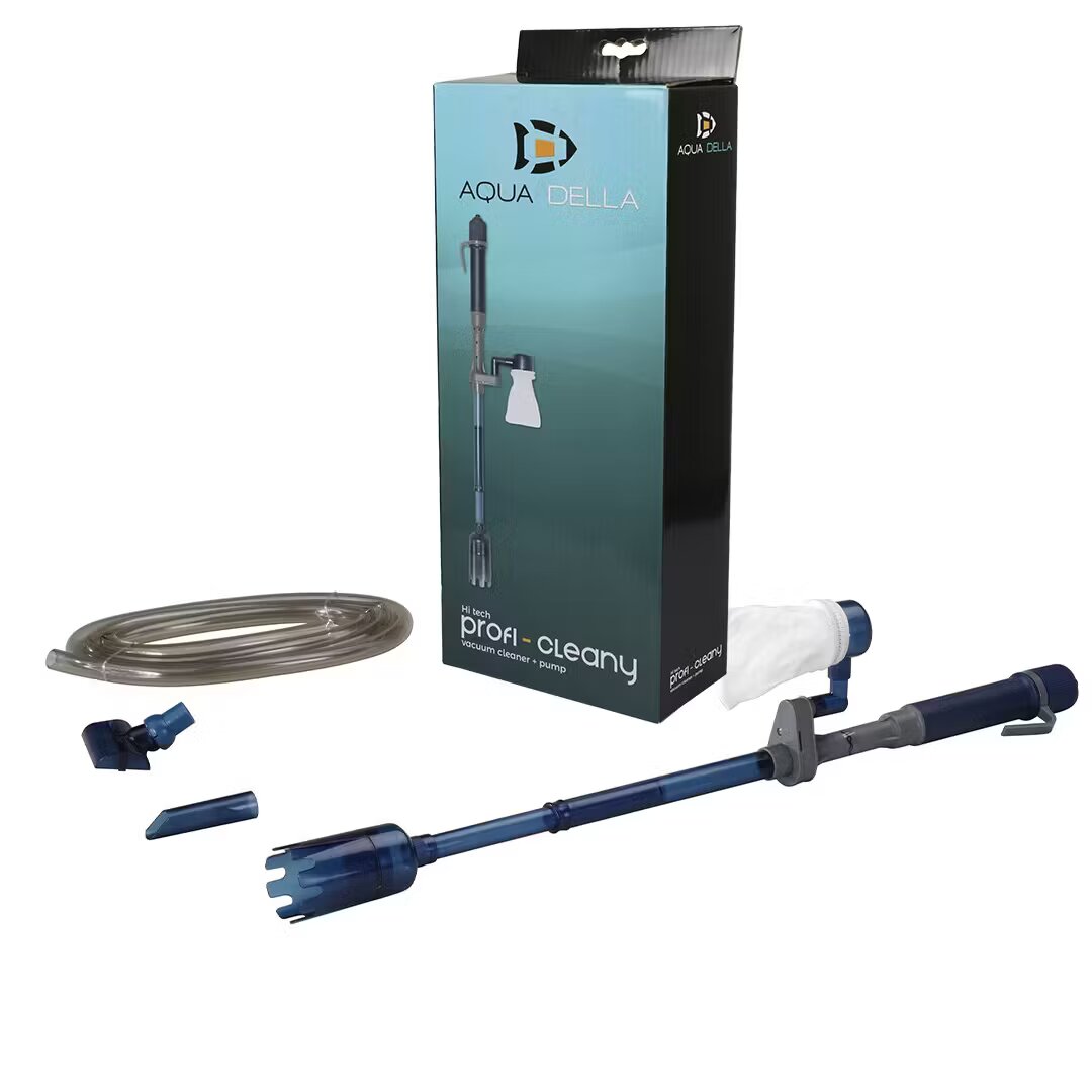 Aqua Della Set Aspirator cu Baterii 4 in 1 pentru Acvariu