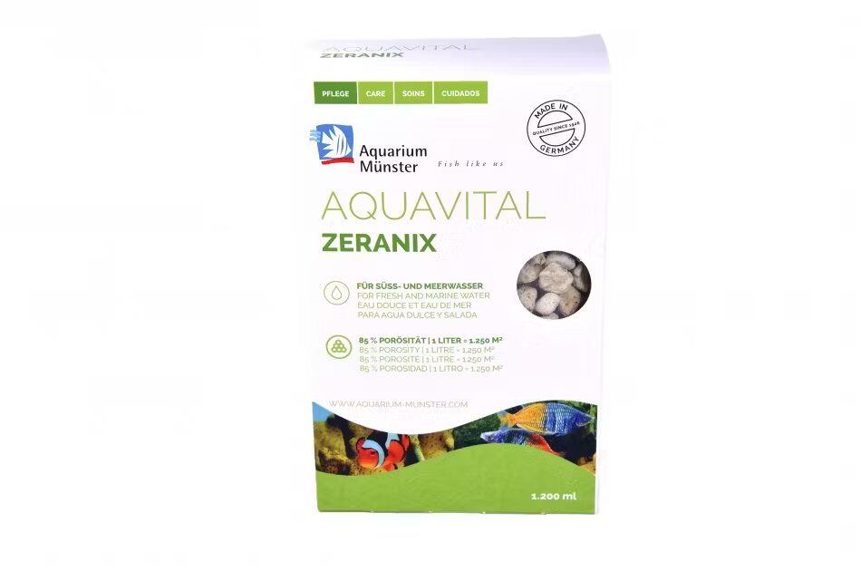 Aquarium Munster Masa filtranta Aquavital Zeranix 1200 ml