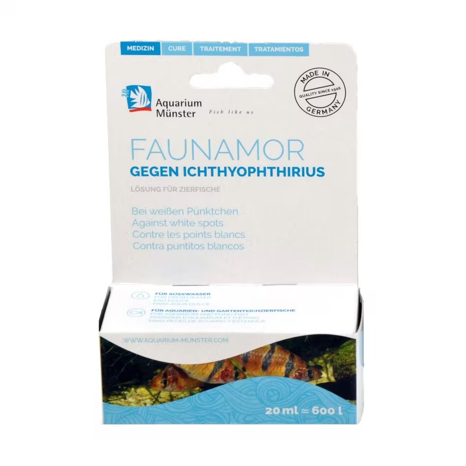 Aquarium Munster Tratament FAUNAMOR 20 ml pentru 600 l Fresh