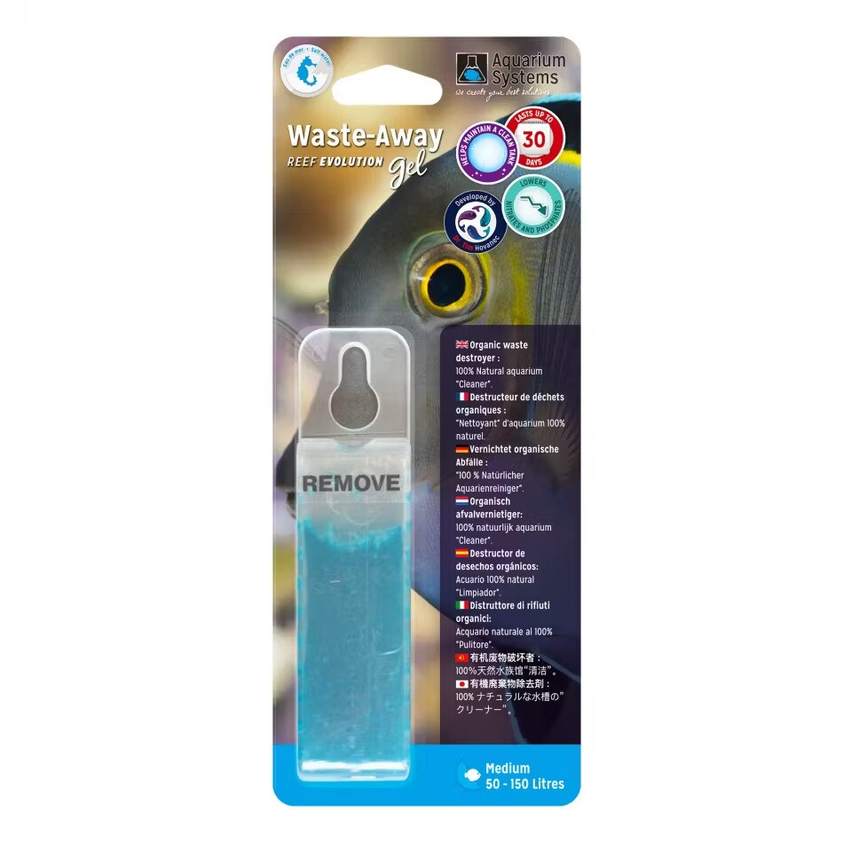 Aquarium Systems Bacterii gel WASTE AWAY Gel marine Medium 50-150L