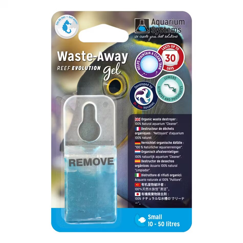 Aquarium Systems Bacterii gel WASTE AWAY Gel marine Small 10-50L