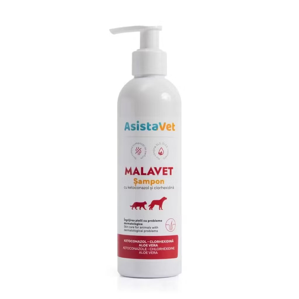 AsistaVet Sampon Dermatocosmetic Malavet 250 ml