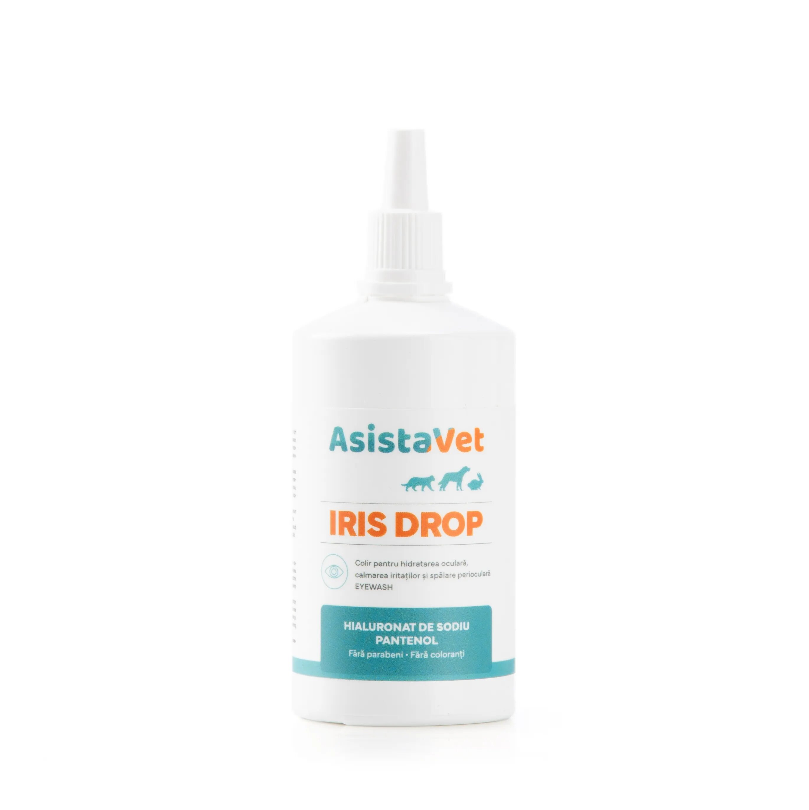 AsistaVet Solutie Curatare Perioculara si Oculara Iris Drop 130 ml