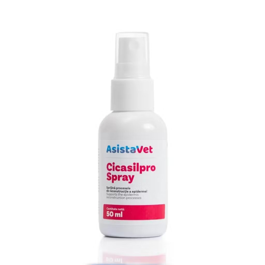 AsistaVet Solutie Dermatologica Cicasilpro Spray 50 ml