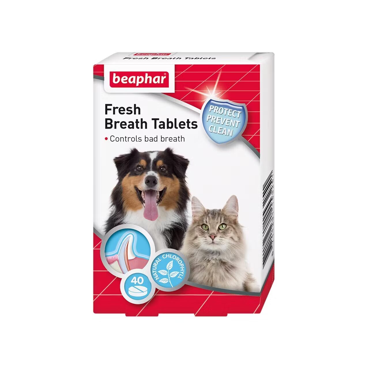 Beaphar Dental Fresh Breath Tablete Caini/ Pisici 40 tablete