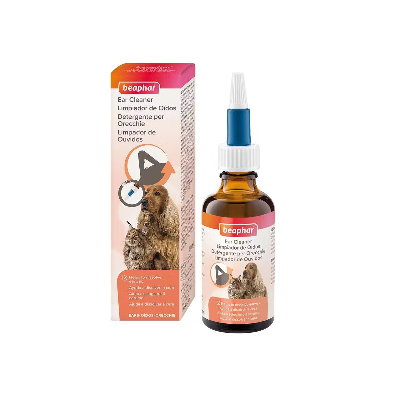Beaphar Ear Cleaner solutie curatare urechi Caini/ Pisici 50 ml
