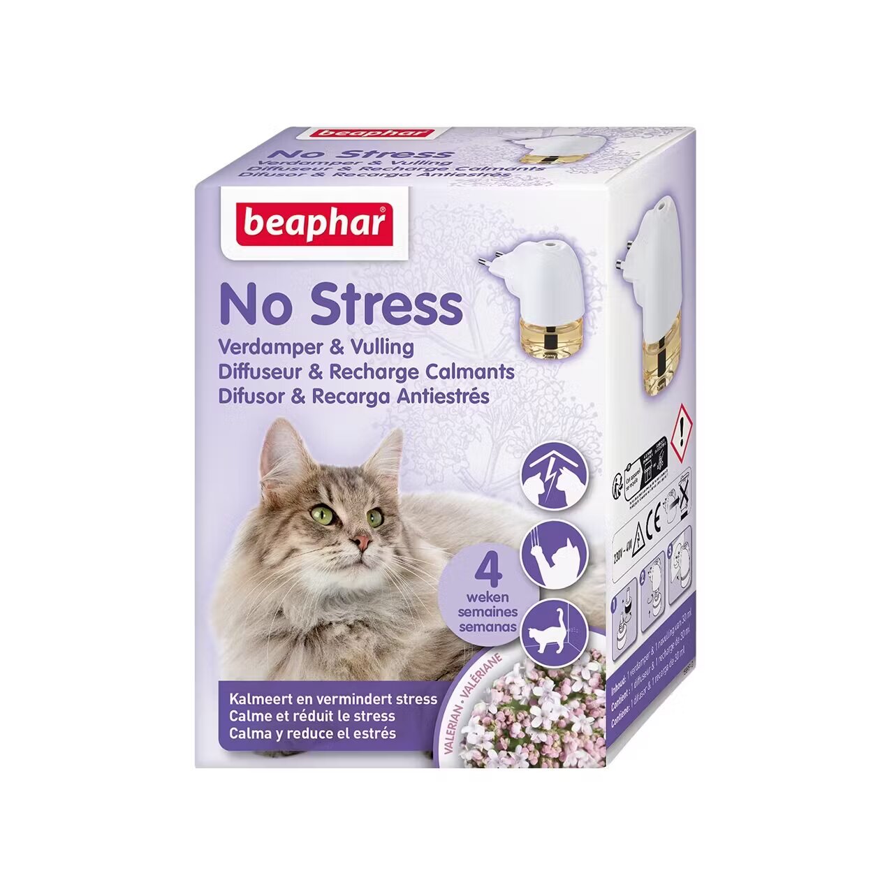Beaphar No Stress Difuzor + Rezerva pentru Pisici 30 ml