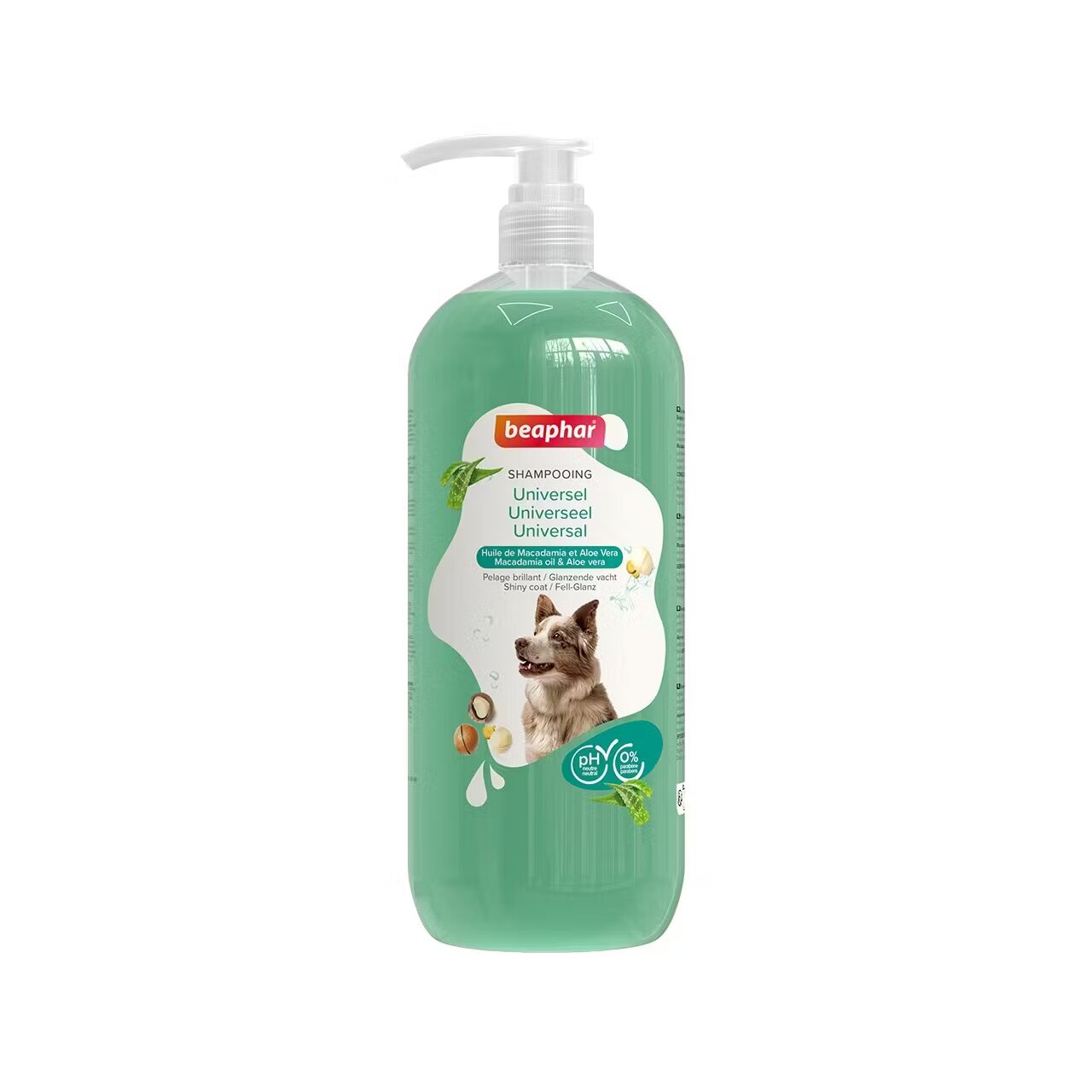 Beaphar Sampon Caini Universal Macadamia + Aloe 1 L