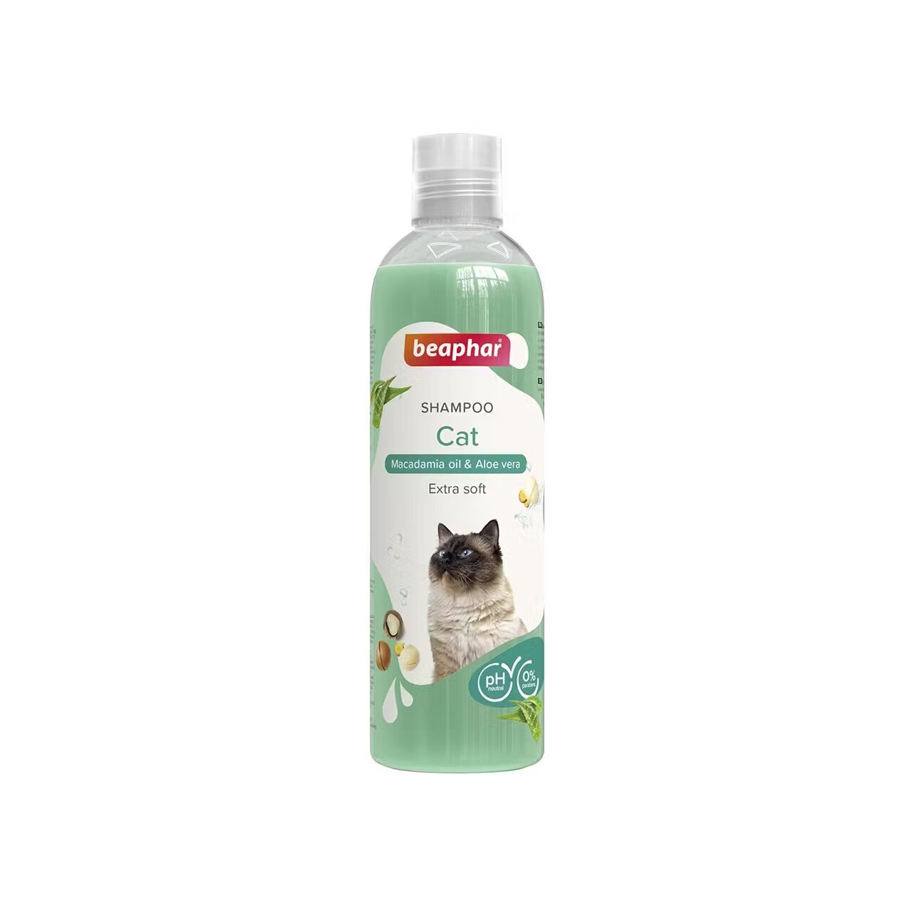 Beaphar Sampon Pisici Macadamia + Aloe 250 ml