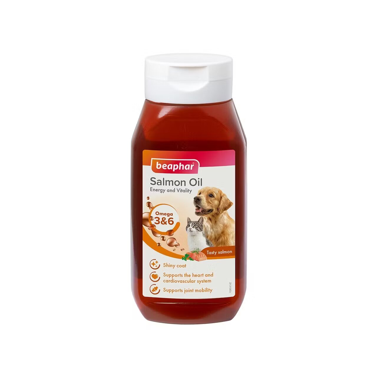 Beaphar Supliment Nutritiv Caini si Pisici Ulei de Somon 430 ml