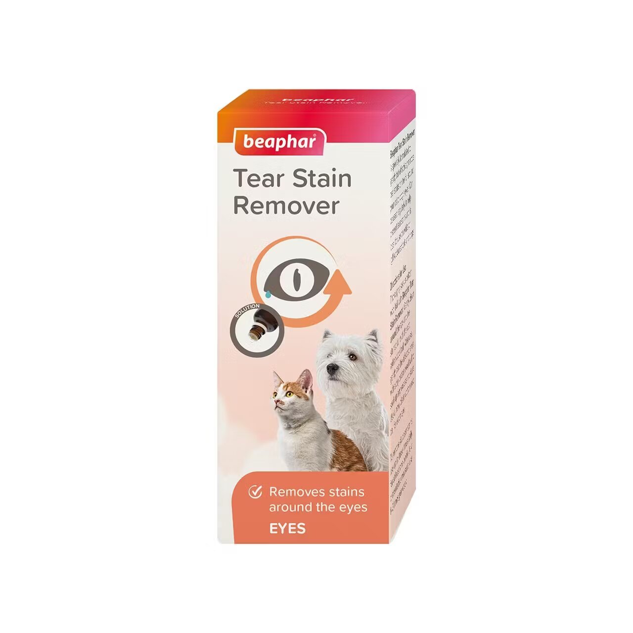 Beaphar Tear Stain Remover solutie indepartare pete ochi Caini/ Pisici 50 ml