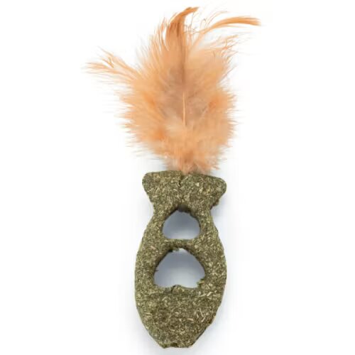 Beeztees Jucarie Pisici Peste Catnip cu Pene 12 cm