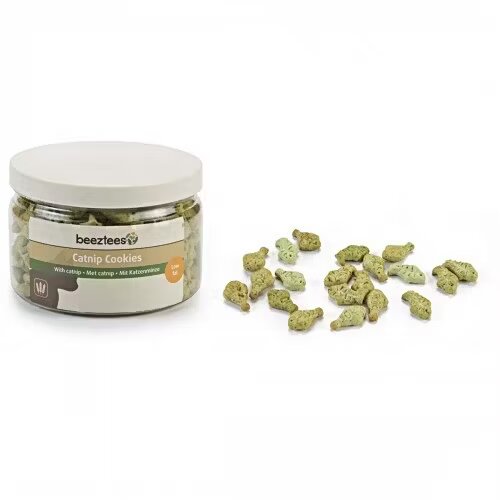 Beeztees Recompensa pisici Catnip Cookies cu peste 55 g