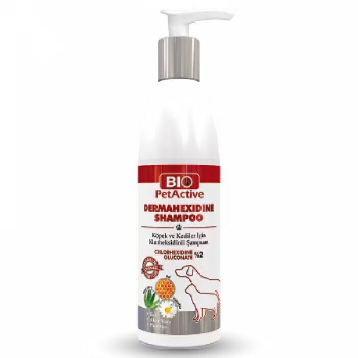Bio Petactive Sampon Dermahexidine 250 ml