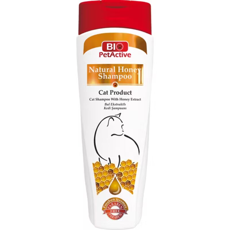 Bio Petactive Sampon pentru pisici Natural Honey Shampoo Cats 400 ml