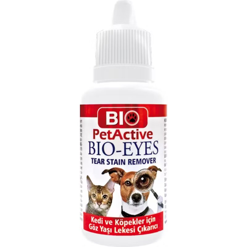 Bio Petactive Solutie oculara pentru caini si pisici Eyes Tear Stain Remover 50 ml