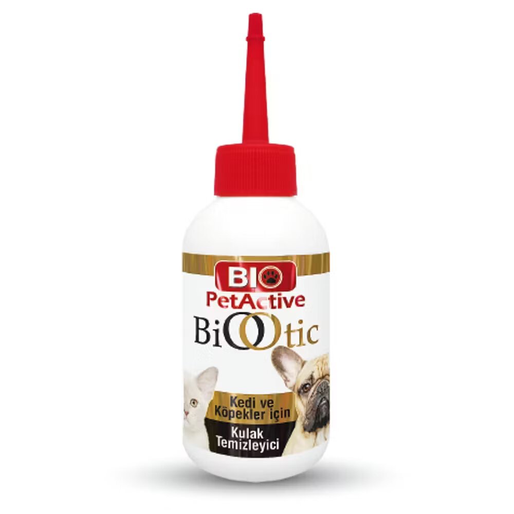 Bio Petactive Solutie pentru urechi caini si pisici Ear Cleaner 100 ml