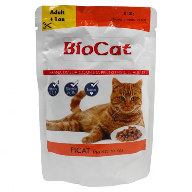 Biocat Bio Cat Plic Ficat In Sos 100 g