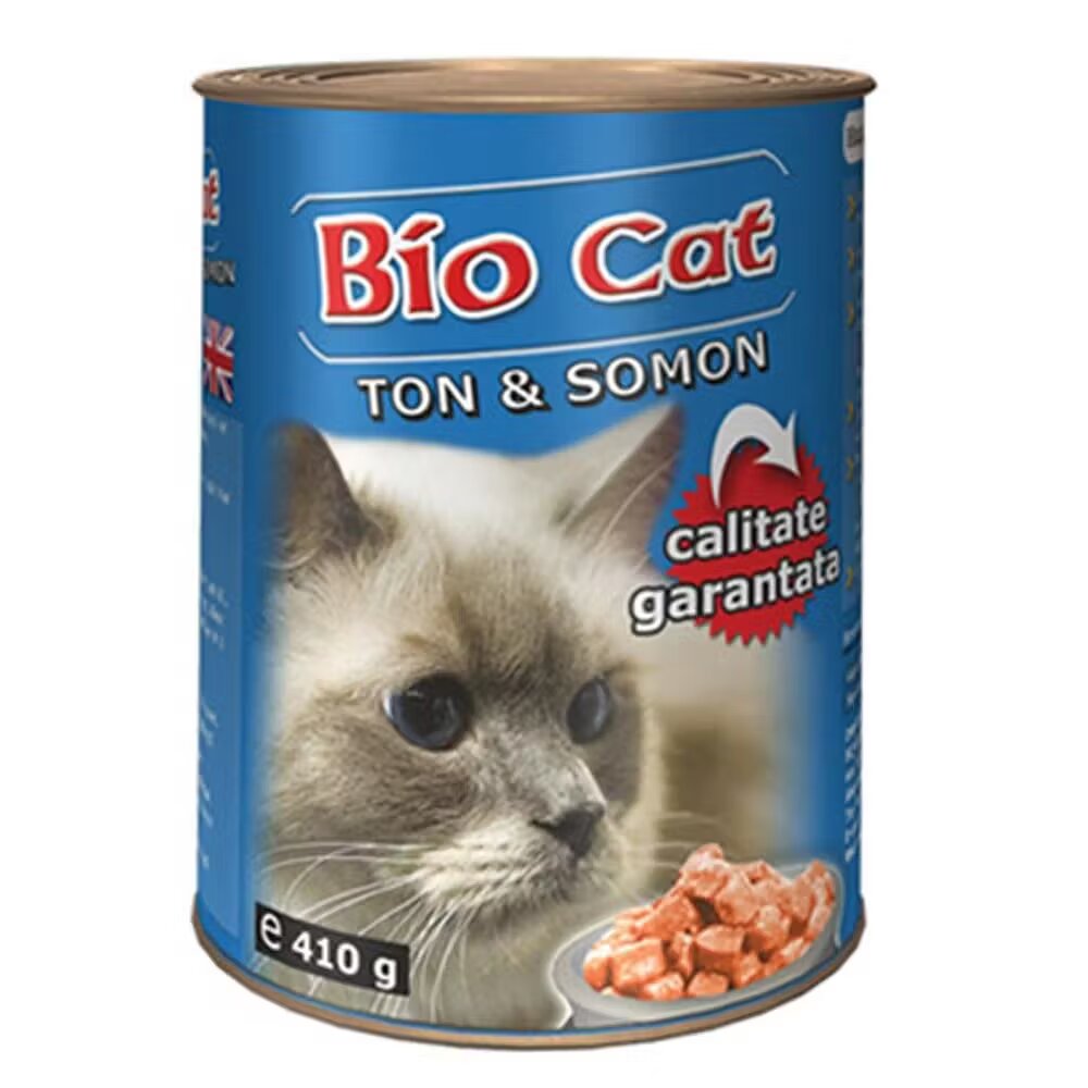 Biocat Bio Cat Somon si Ton 410 g