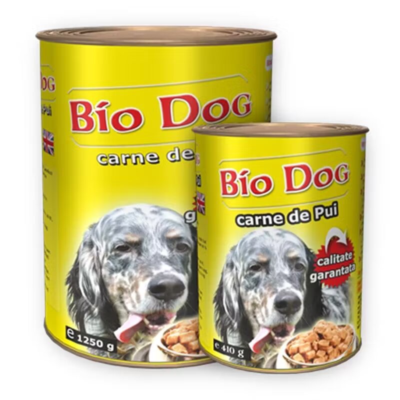 Biodog Hrana umeda pentru caini pui 1250 g