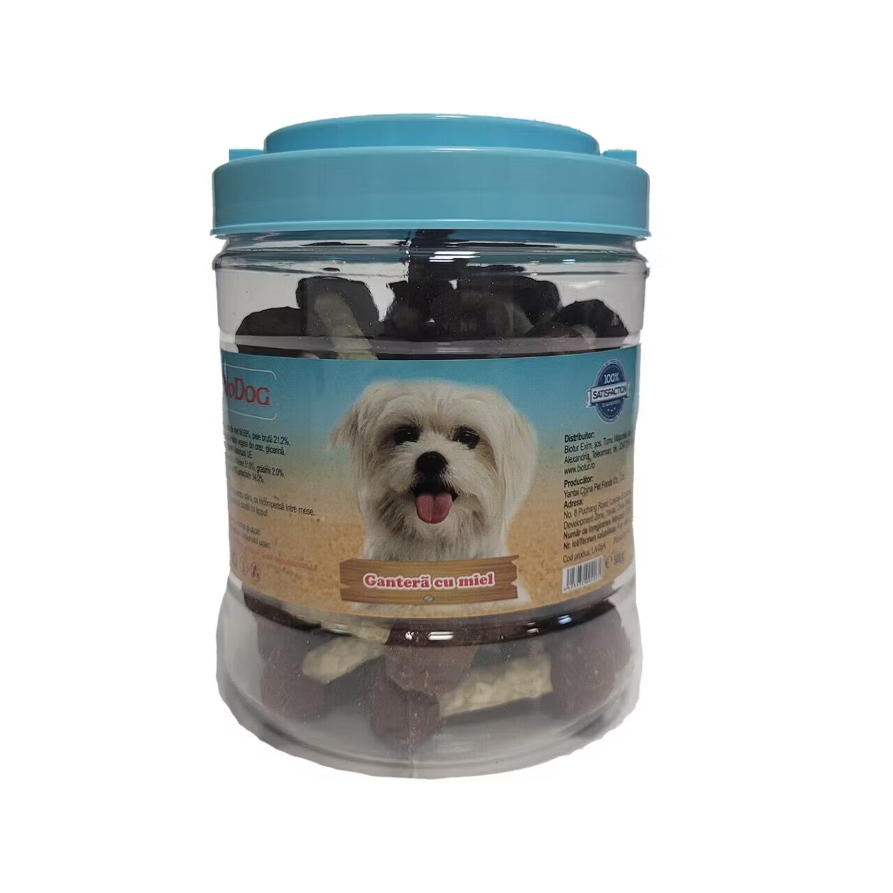 Biodog Recompense Caini Snack Gantera Miel 500 g