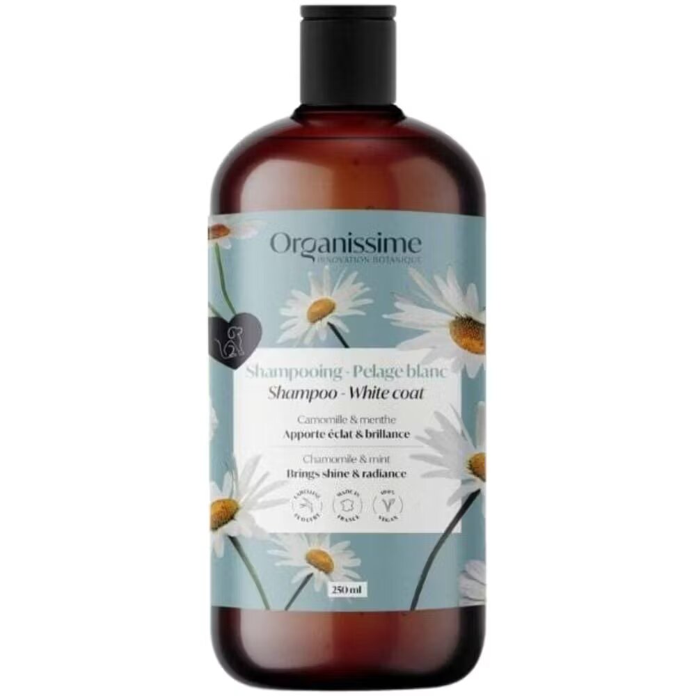 Biogance Sampon pentru caini cu blana alba Dog Shampoo White Chamomile 250 ml