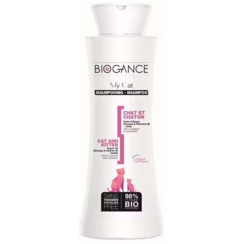 Biogance Sampon pentru pisici Cat Shampoo Argan Oil 250 ml