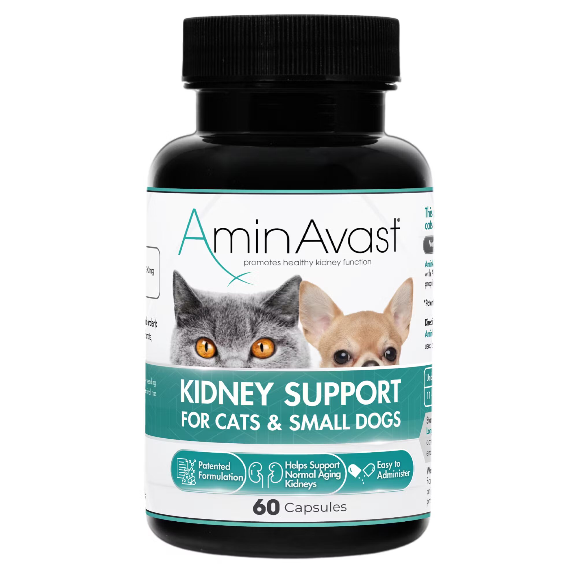 Biohealth Solutions Aminavast Cat & Small Dogs 300 mg/ 60 capsule