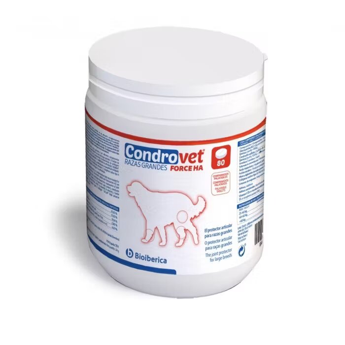 Bioiberica Condrovet Force HA Large Breeds 80 comprimate