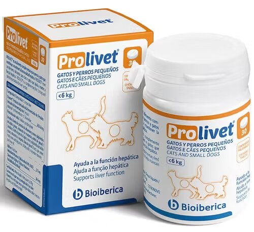 Bioiberica Prolivet Cats & Small Dogs 30 comprimate palatabile
